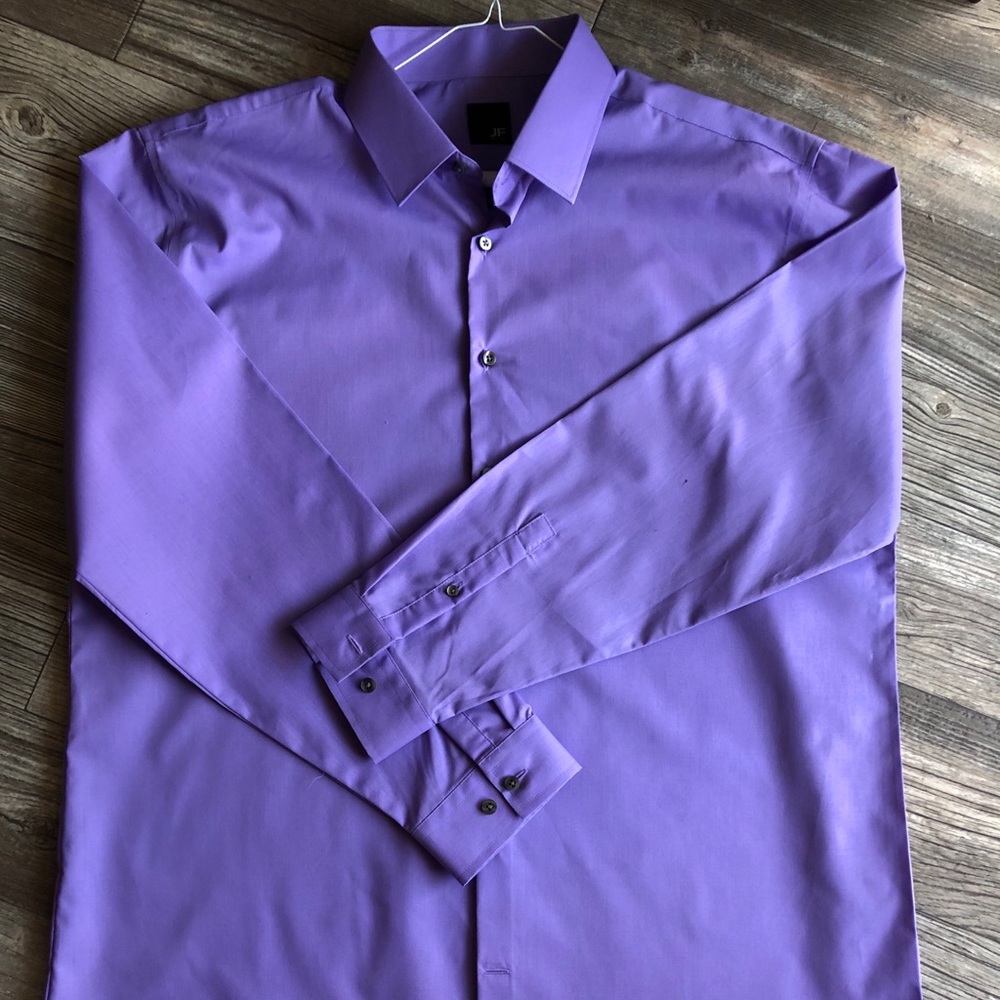 JF J. Ferrar Slim Fit Men’s Dress Shirt